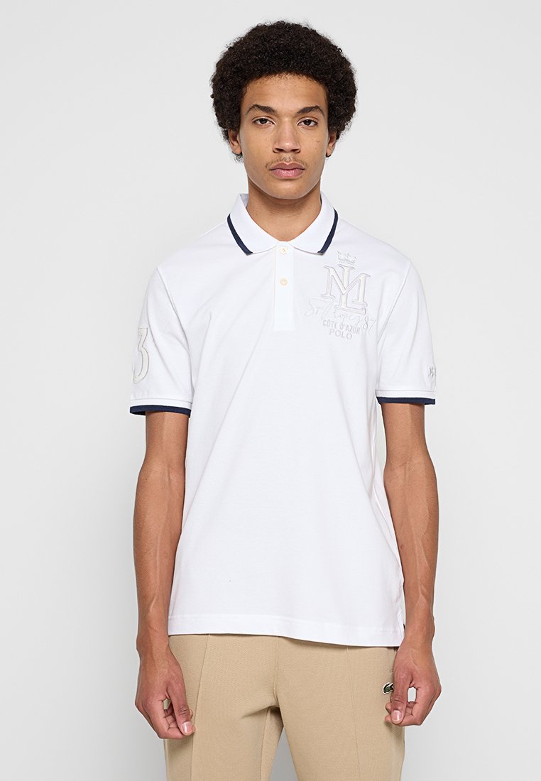 LA MARTINA Poloshirt wit