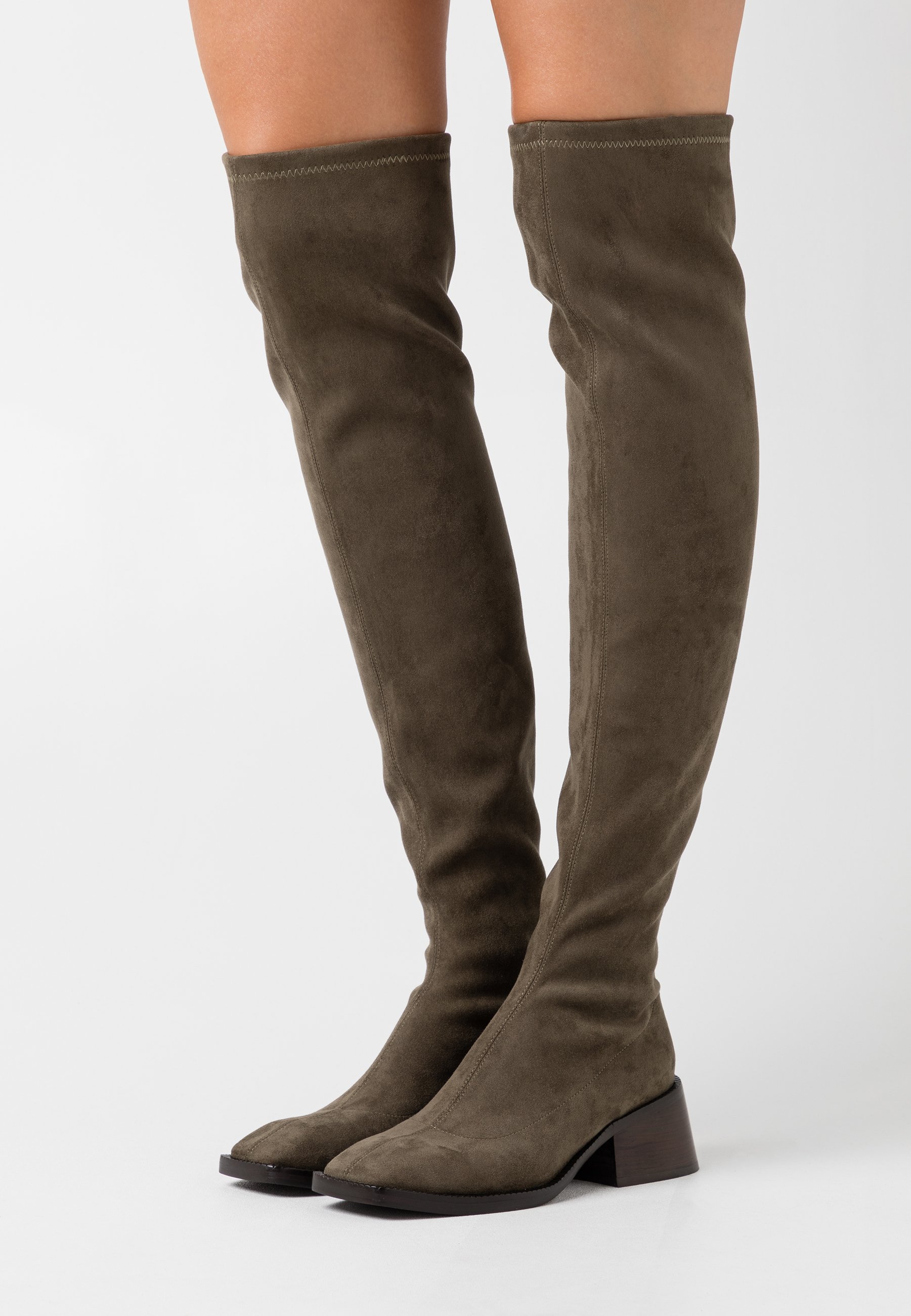 Jeffrey Campbell PATRIK Overknee laarzen khaki Zalando.nl Jeffrey Campbell PATRIK Overknee laarzen khaki Zalando.nl