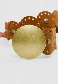 Stradivarius WITH CIRCLES  - Gürtel - camel