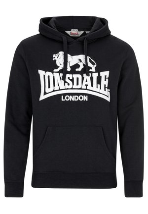 Lonsdale Felpa con cappuccio - black