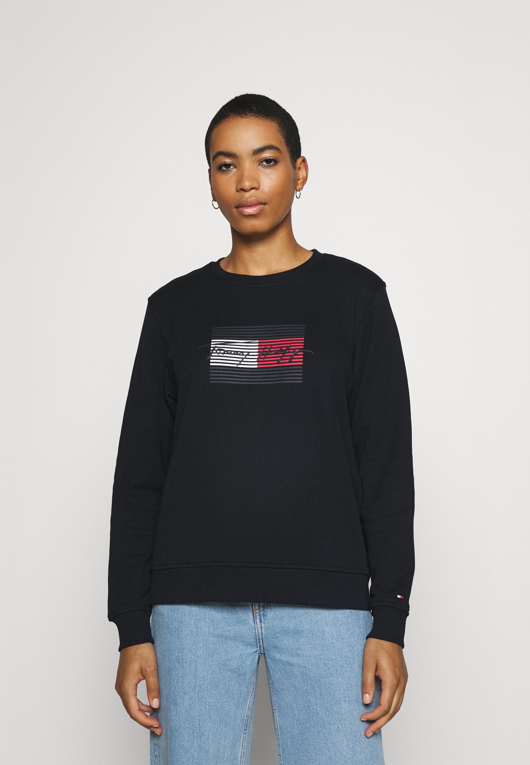 ibadet Tek katlı ev ok başı tommy trui dames blauw -  missionariesoffatima.org