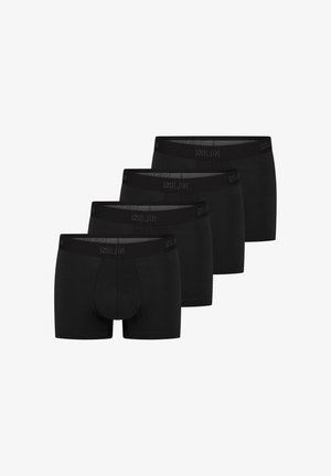 Sloggi 4ER PACK BASE RETRO - Bokserit - charcoal