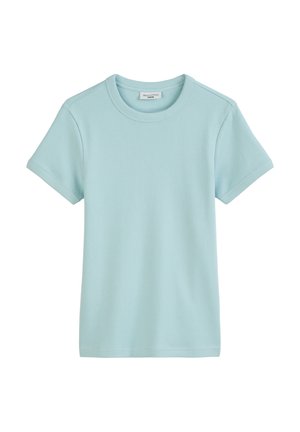 Marc O'Polo DENIM AUS EYELET-SINGLE - T-Shirt basic - blue fog