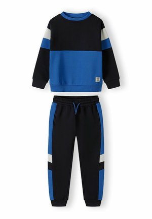 COLOURBLOCK LONG SLEEVE SET - Collegepaita - navy/blue