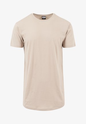 Urban Classics, SHAPED LONG - Basic T-shirt - sand