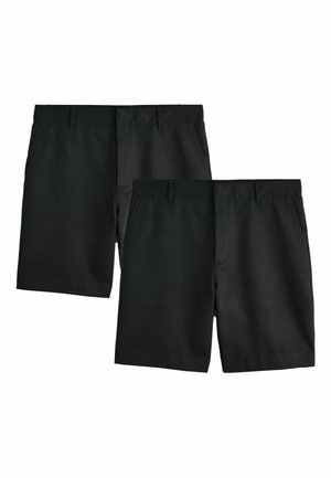 REGULAR FIT - PLAIN FRONT SMART 2 PACK  - Shortsit - black