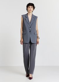 Calliope Weste - grigio fumo melange