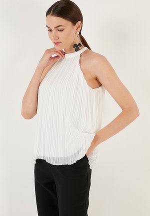 REGULAR FIT - Pluus - ecru