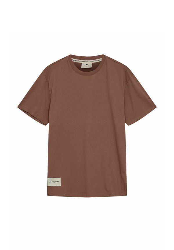 AKKIKKI SS NOOS - T-Shirt basic - cognac