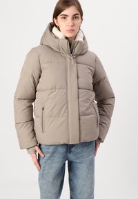 Hollister Co. ALL WEATHER PUFFER - Winter jacket - driftwood