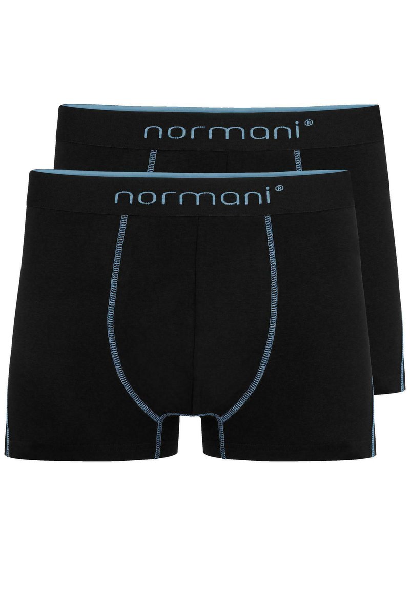 Normani PACK OF 2 HERREN BOXERSHORTS - Boxer Briefs - hellblau