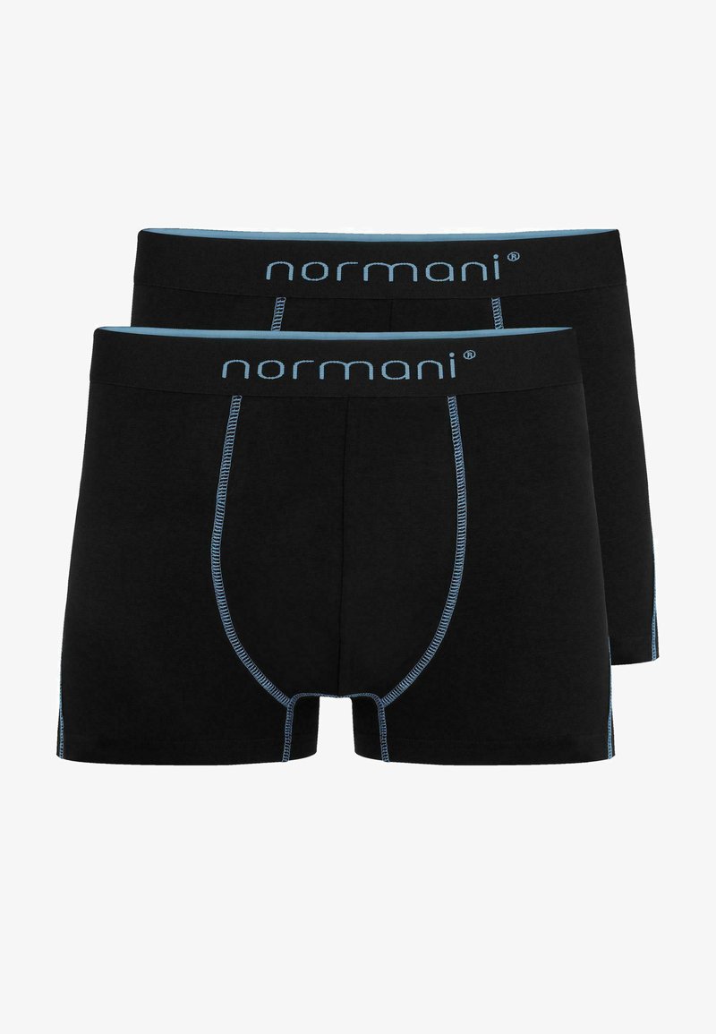 Normani PACK OF 2 HERREN BOXERSHORTS - Boxershorts - hellblau