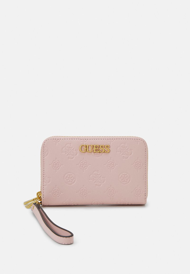 Guess GEVA MEDIUM ZIP AROUND Wallet rose/pink Zalando.co.uk