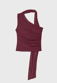 Stradivarius ASYMMETRIC - Blus - bordeaux