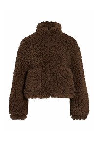 Fleecejacka - coffee bean