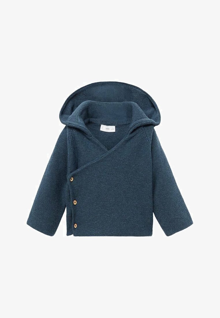 Mango Kids Strickjacke mottled teal/petrol meliert Zalando
