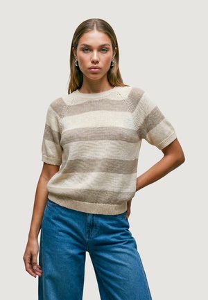 I AM, T-shirt con stampa - beige