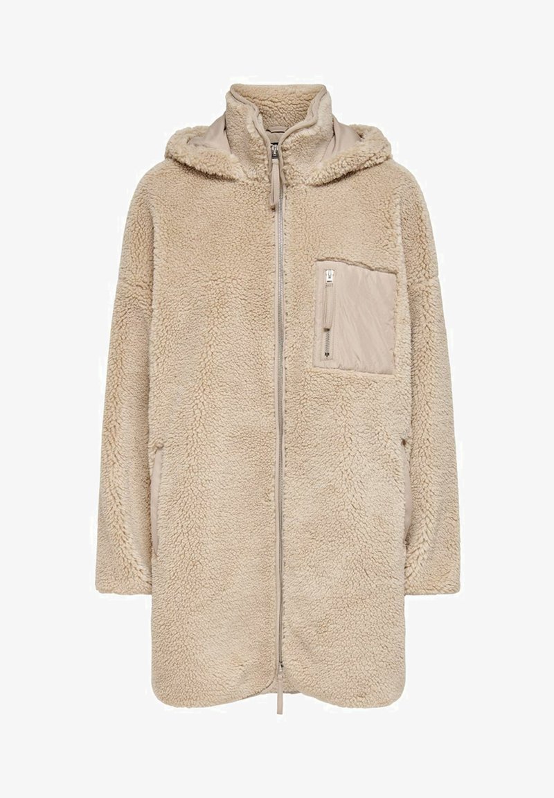 ONLY SASCHA SHERPA  - Cappotto classico - cuban sand