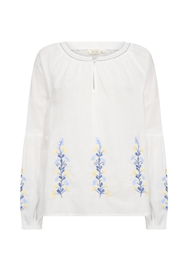 Cream Blouse wit