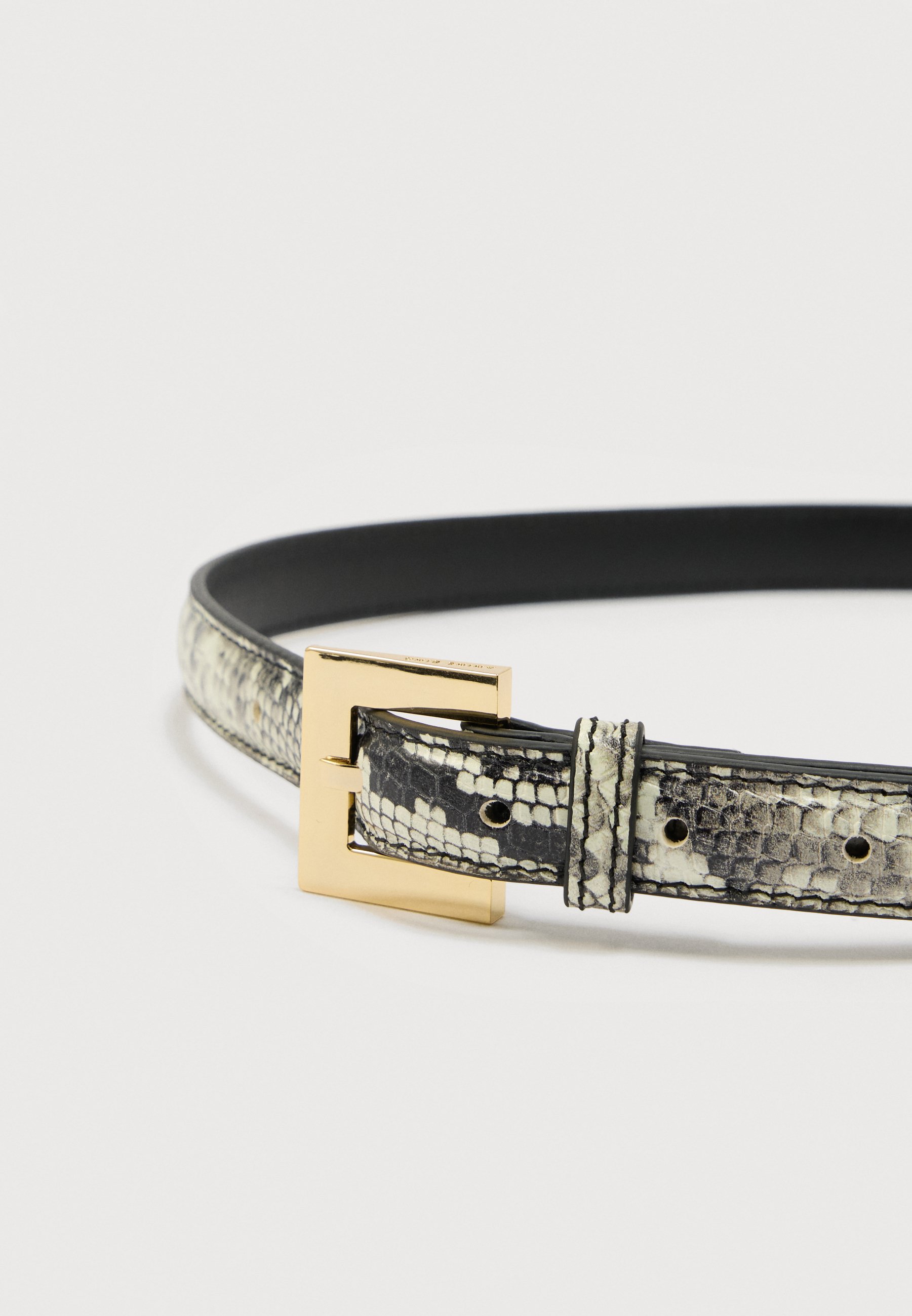 ANINE BING NICOLA BELT - Belt - white/black/multi-coloured