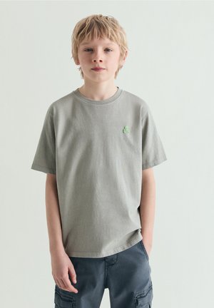 Scalpers STROKE TEE  - Tricou cu imprimeu - anthracite