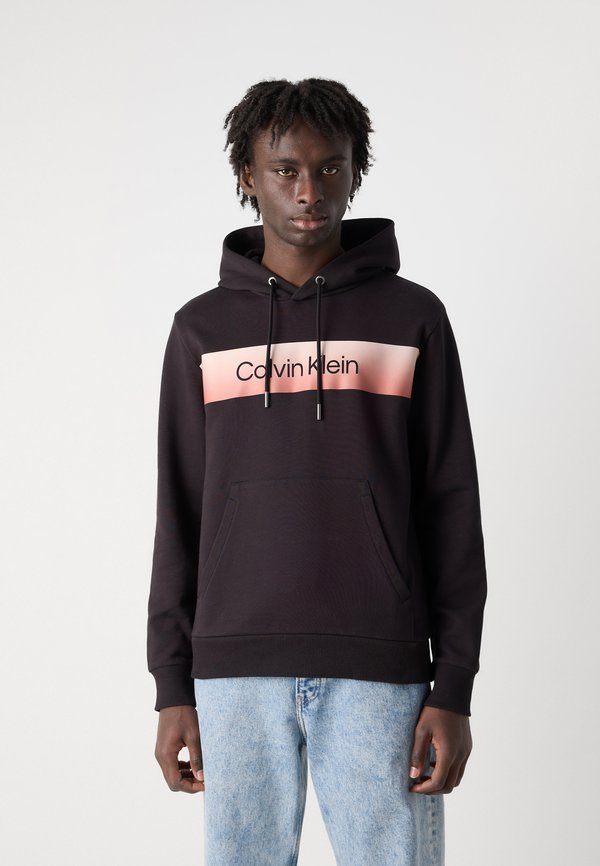 LINEAR OMBRE CHEST LOGO HOODIE - Hoodie3