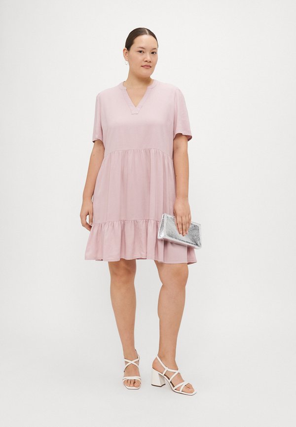 CARTIRI CARO V NECK DRESS  - Day dress - violet ice3