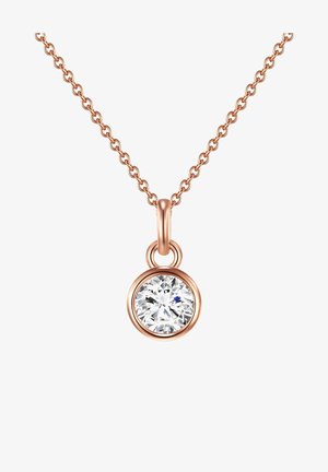 Necklace - rose gold-coloured