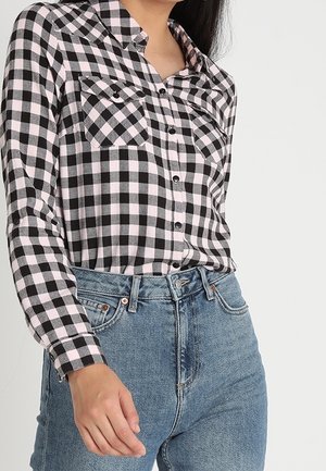 Overhemdblouse - black