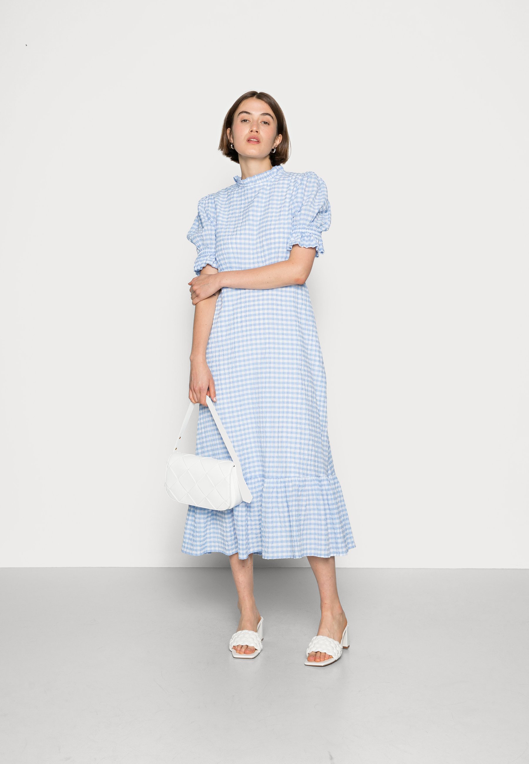 Ghost SOLENE DRESS - Maxi dress - blue 