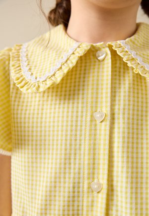 Next, Robe chemise - yellow