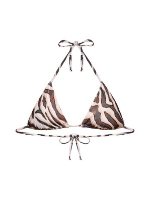 Yamamay, ZELIA - BIKINI TOP - Bikini pezzo sopra - brown (animal print)