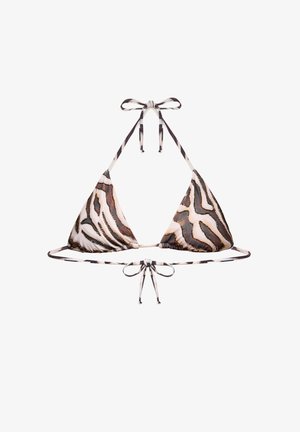 Yamamay, ZELIA - BIKINI TOP - Bikini pezzo sopra - brown (animal print)