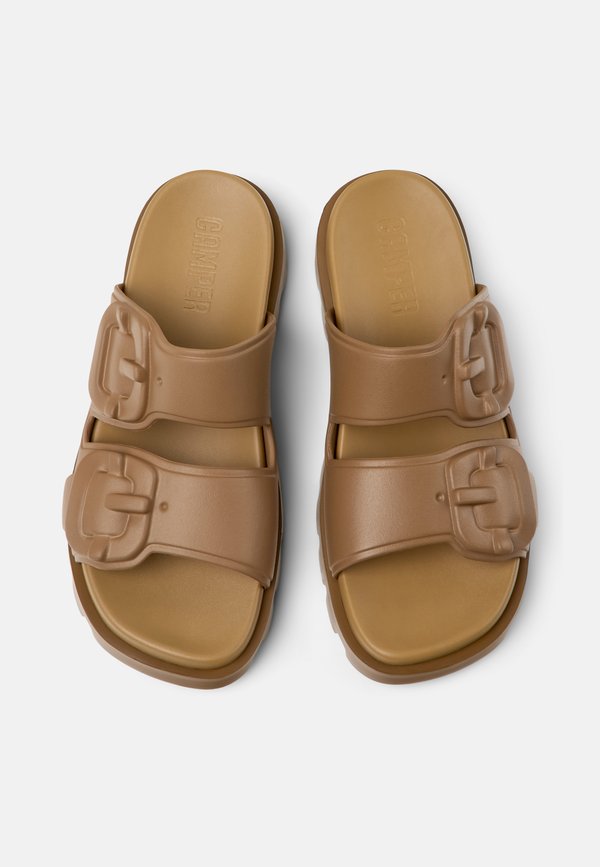 Pool slides - mittelbraun3