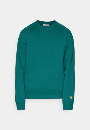 Carhartt WIP, CHASE - Sudadera - chervil/gold