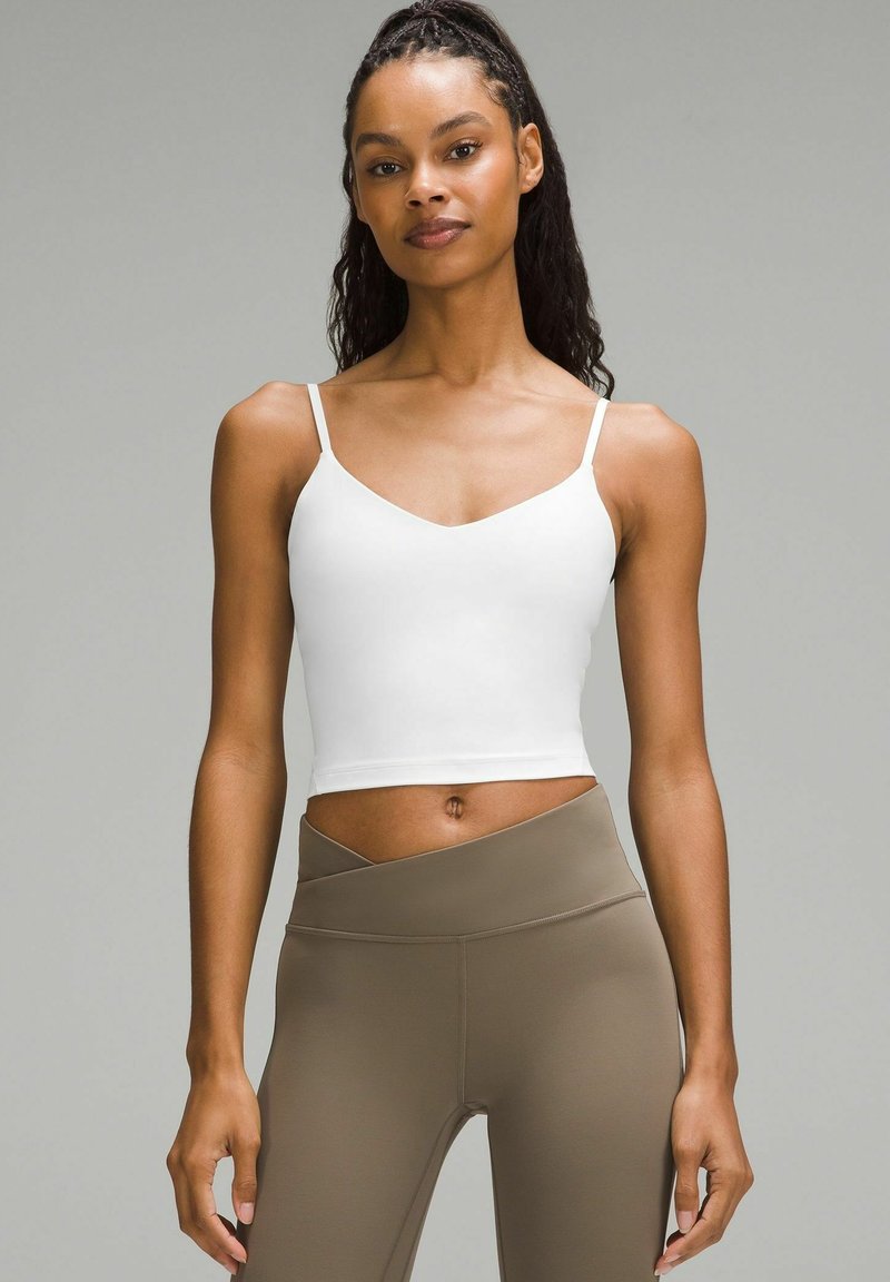 lululemon - ALIGN™ CROPPED CAMI A/B CUP - Top - white, Enlarge