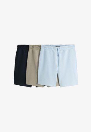 THE SET, 3 PACK - Pantalones deportivos - blue navy