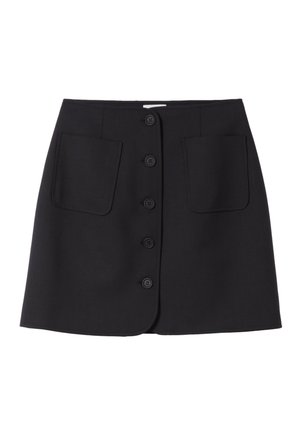 Claudie Pierlot SIXTIES - Falda acampanada - noir