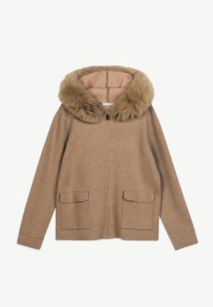 NAULOVER, WOMEN - Gilet - camel