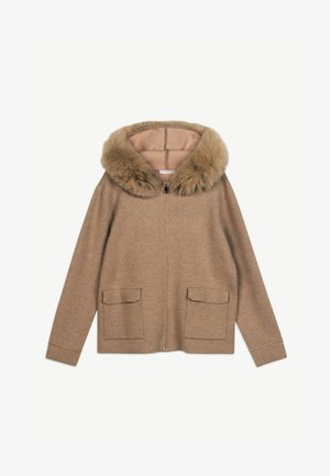 NAULOVER, WOMEN - Gilet - camel