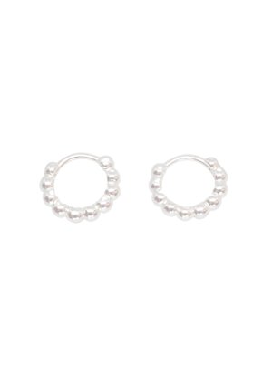 Fejn, BALL HUGGIE CREOLE - Oorbellen - silver-coloured