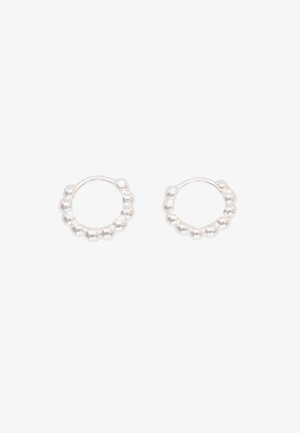 Fejn, BALL HUGGIE CREOLE - Oorbellen - silver-coloured