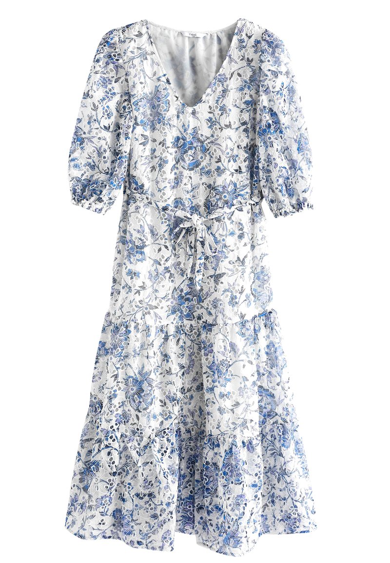 Damen Freizeitkleider | Next Maxikleid blue white floral/blau - EK01813 Damen Freizeitkleider | Next Maxikleid blue white floral/blau - EK01813