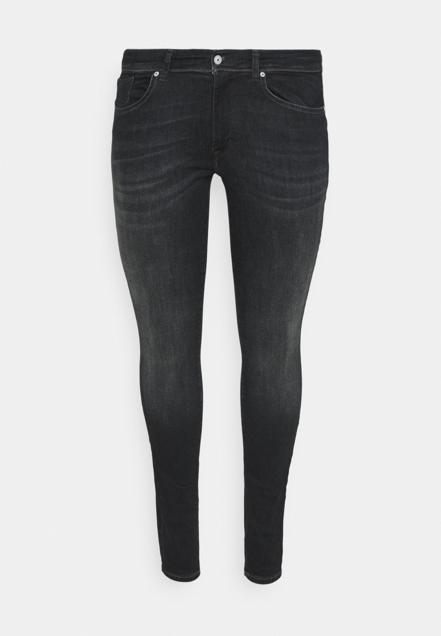 black shape jeans