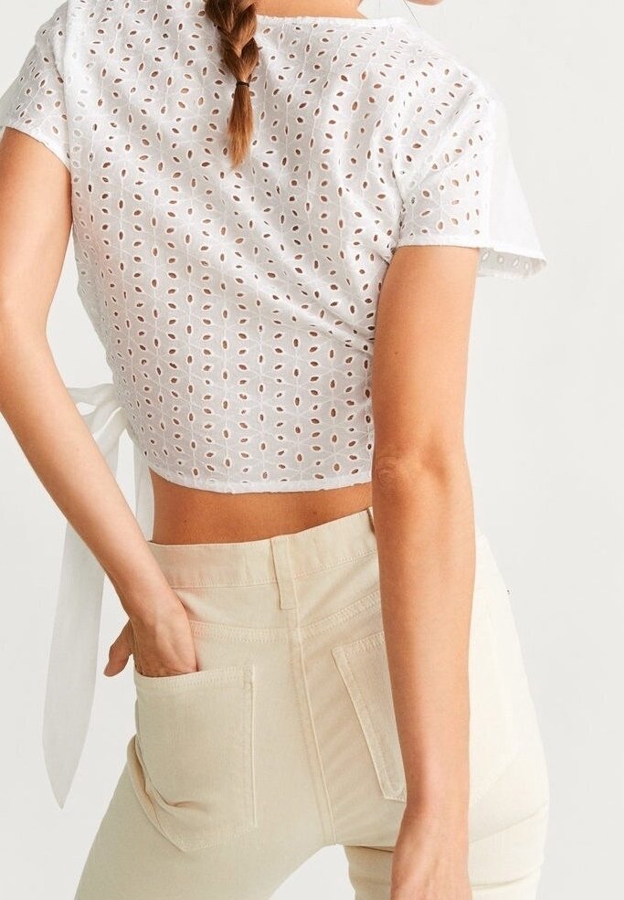 Mango Camicetta - white