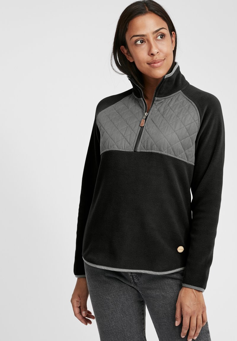 Damen Sweatshirts | Oxmo OXMALITA Fleecejacke black/schwarz - FI02374 Damen Sweatshirts | Oxmo OXMALITA Fleecejacke black/schwarz - FI02374