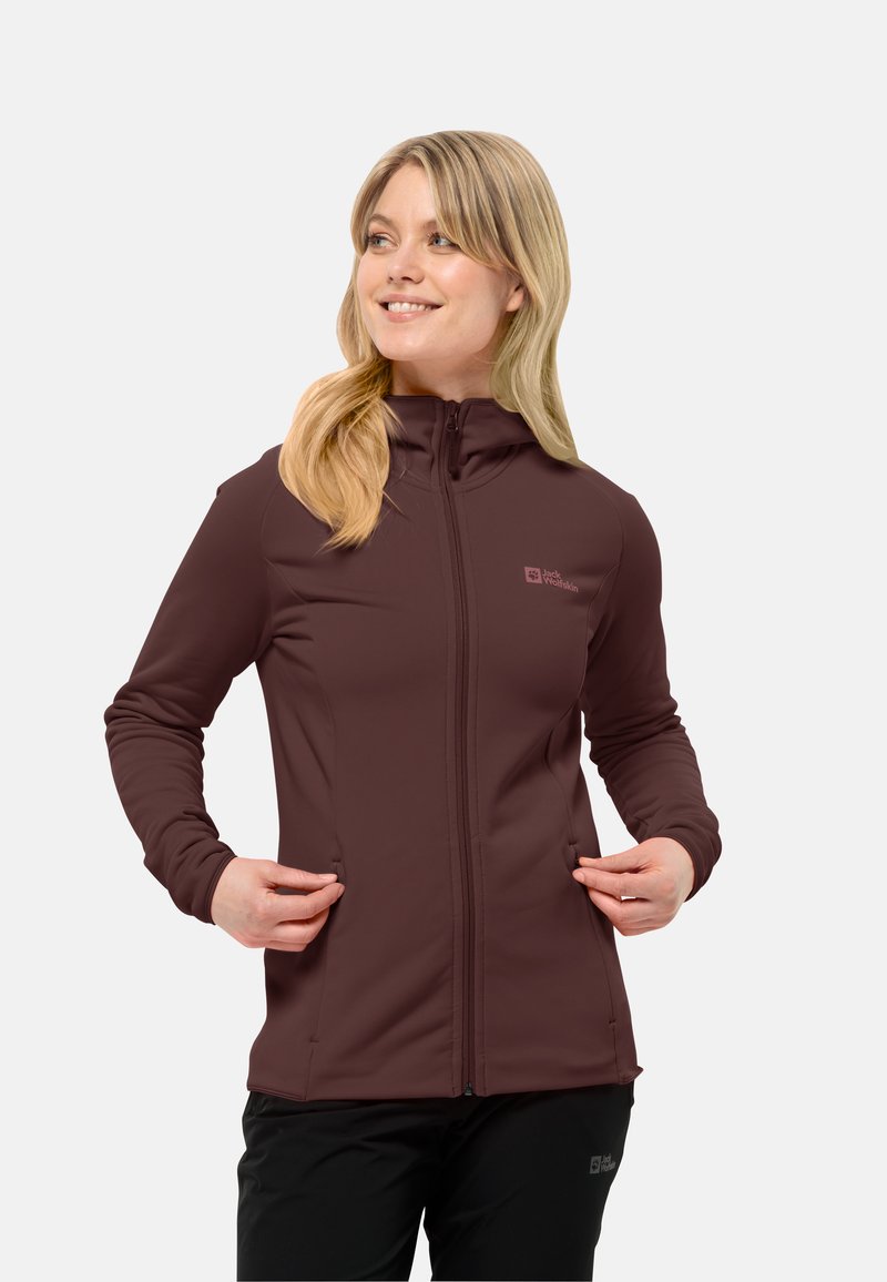 Jack Wolfskin BAISELBERG - Giacca outdoor - dark maroon