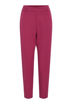 VILA, VIVARONE SLIM PANT - Nohavice - anemone