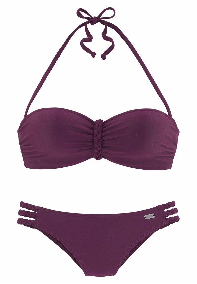 Buffalo SET - Bikini - bordeaux