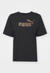 GRAPHIC ANIMAL RELAXED TEE - T-shirts print - black